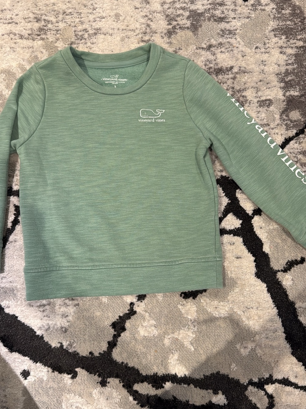 Vineyard Vines Kids Long-Sleeve Crew Sweatshirt size 5